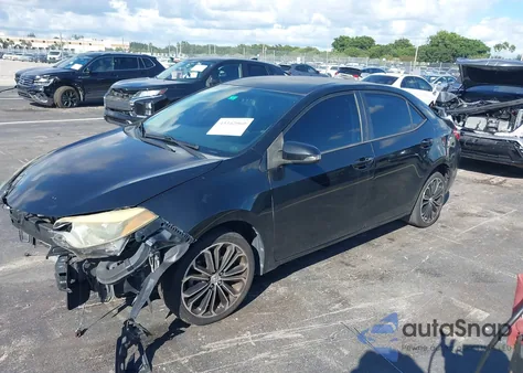 2016 Toyota Corolla S Plus из США, поврежденный, VIN 2T1BURHEXGC552204